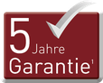 5 Jahre Garantie